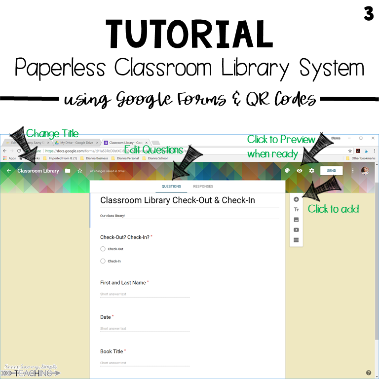 10 Steps to a Paperless Classroom Library System - Dianna Radcliff